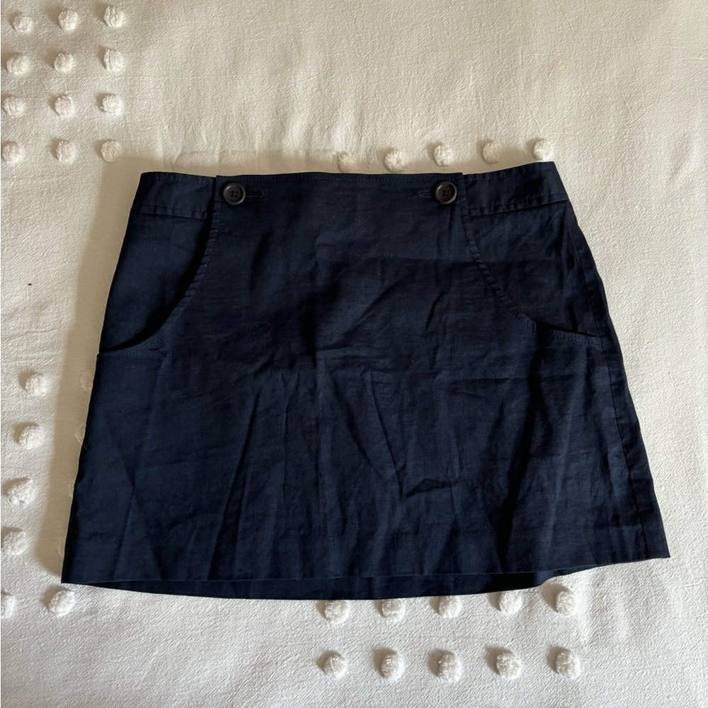 Theory Linen Skirt